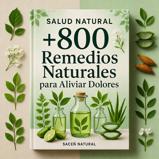+800 Remedios Naturales para Aliviar Dolores